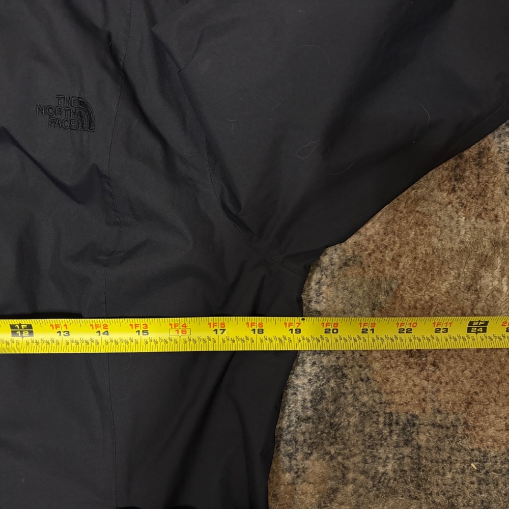 The North Face Women's Tomales Bay Full-Zip Rain Jacket M Black Logo No Hood - Picture 8 of 10